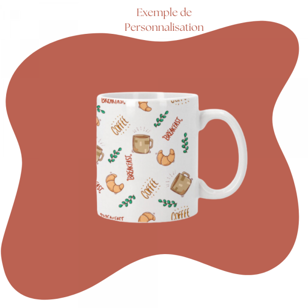 Mug Blanc Brillant – Image 2